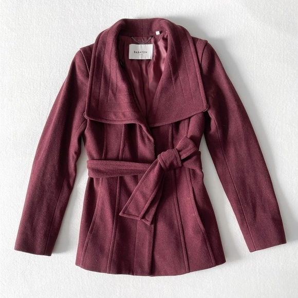 BABATON Wool Coat - Picture 1 of 12